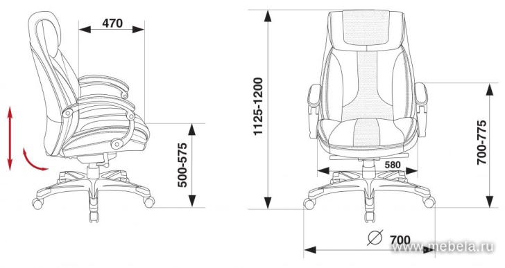 кресло T-9921