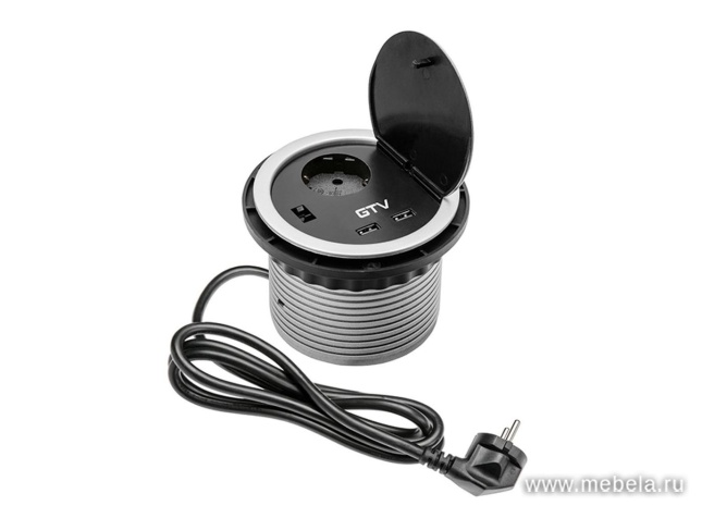 Розетка круглая Charger